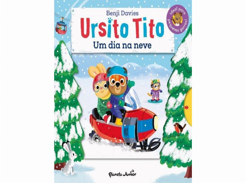 Livro Ursito Tito - Um Dia Na Neve