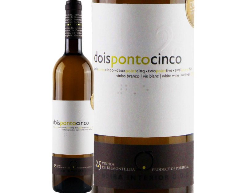 Vinho Branco Doispontocinco Beira Interior Doc 0.75 l