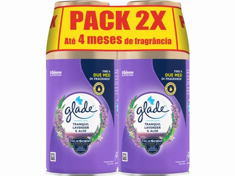 Ambientador Glade Recarga Lavanda 2X269 ml