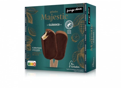 Gelado Majestic Clássico Pingo Doce 0.72L