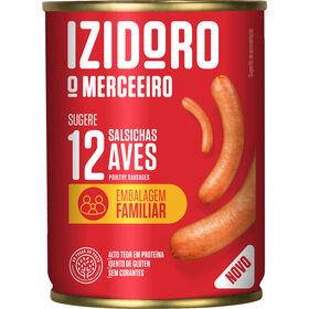 Salsichas De Aves Frankfurt Lata 12 Un Izidoro 240 gr