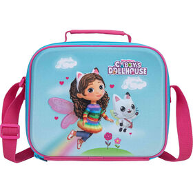 Lancheira 3 l Azul E Rosa Festival Gabby's Dollhouse