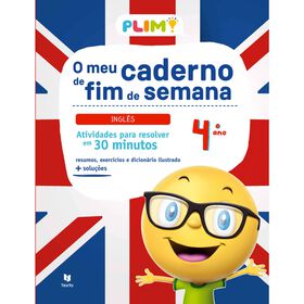Plim! O Meu Caderno De Fim De Semana - Inglês - 4.º Ano