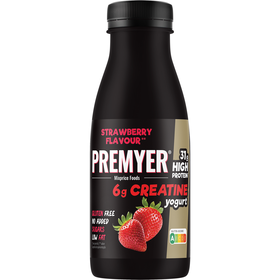 Iogurte Líquido Proteína Morango Com Creatina Premyer 500 gr