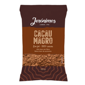 Cacau Magro Em Pó Jerónimos 125 gr