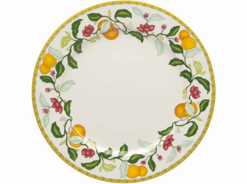 Prato Raso Algarve Vista Alegre Decorado Porcelana Ø26.9Cm