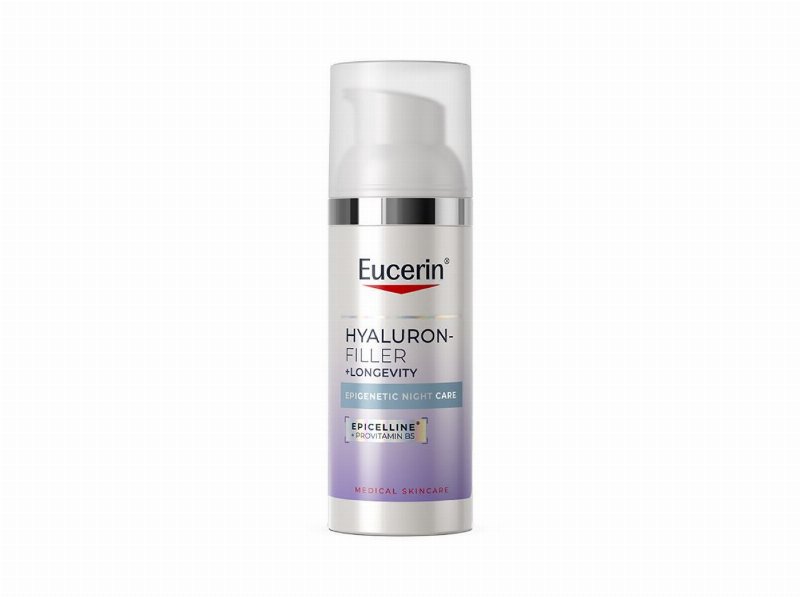 Creme Noite Eucerin Hyaluron Filler Longevity Epigenetic 50 ml