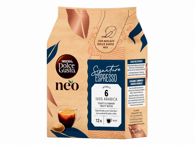 Cápsulas De Café Dolce Gusto Neo Signature 12 Caps