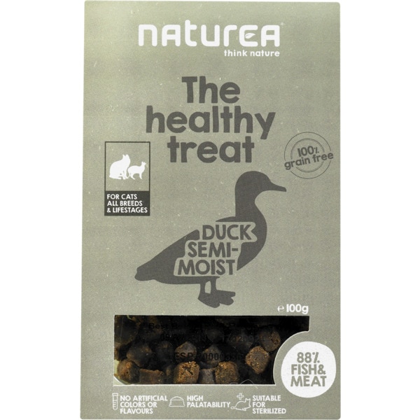 Snack Para Gato Semi-Húmido De Pato Sem Glúten 100 g