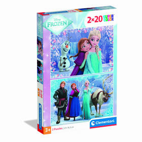 Clementoni - Puzzle Frozen 2 2X20 Peças