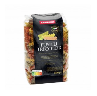 Massa Fusilli Tricolor 500 g Amanhecer