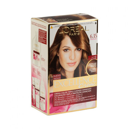 Coloração Excellence Chocolate 6.35 Excellence L'oreal Paris 1Un