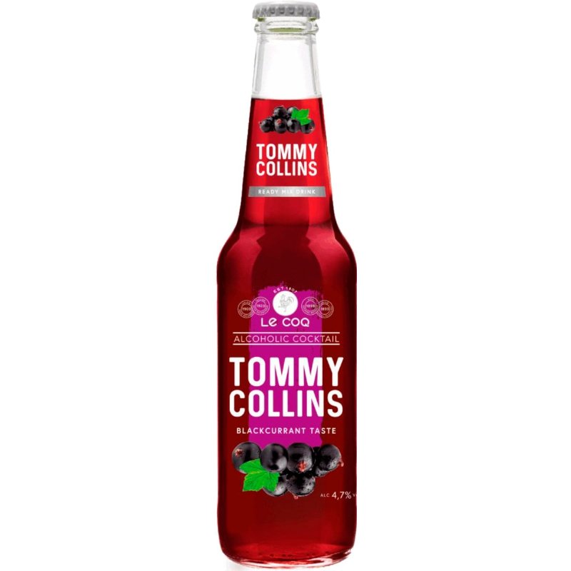 Cocktail Tommy Collins De Frutos Vermelhos 33 cl