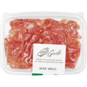 Salame Nápoles Fatiado Corte Del Gusto 80 gr