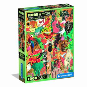Clementoni - Puzzle More Is More Animal 1000 Peças