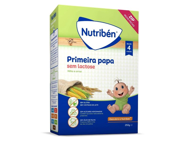Papa Não Láctea Nutriben 1ªpapa Milho E Arroz 250 g