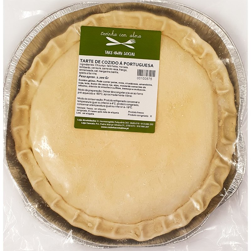 Tarte De Cozido Á Portuguesa 1 Dose 6 Pessoas 1200 g