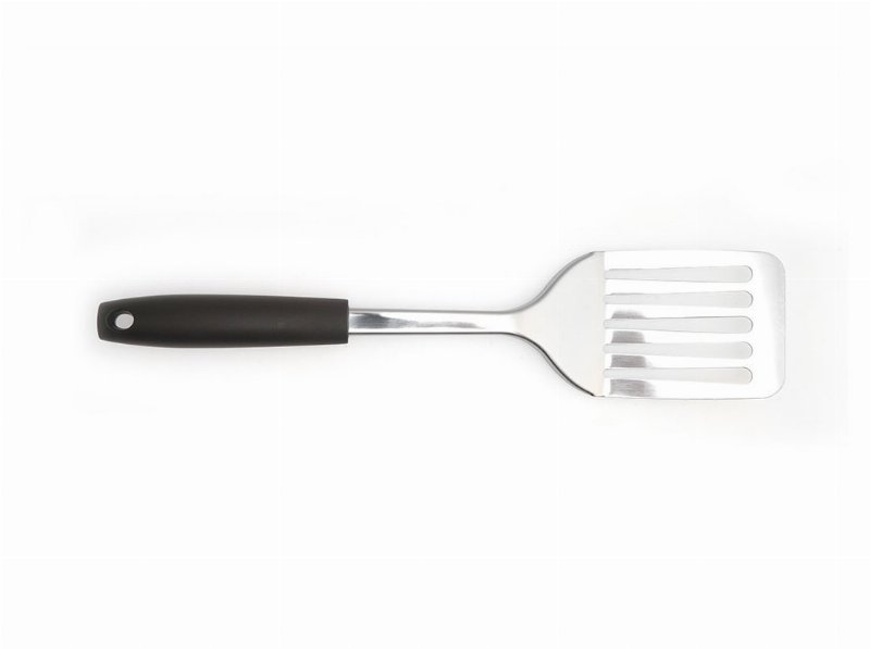 Espátula Actuel Em Inox Com Cabo De Plástico Castanho
