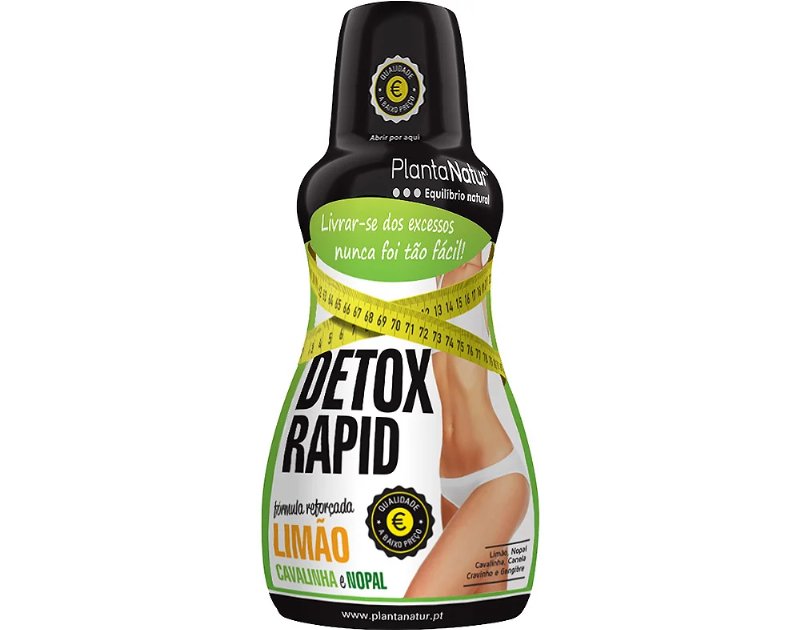 Suplemento Plantanatur Detox Rapid 500 ml