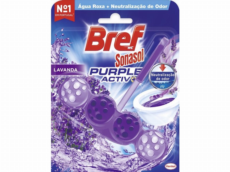 Bloco Sanitãrio Bref Purple Activ Lavanda 1X50 g
