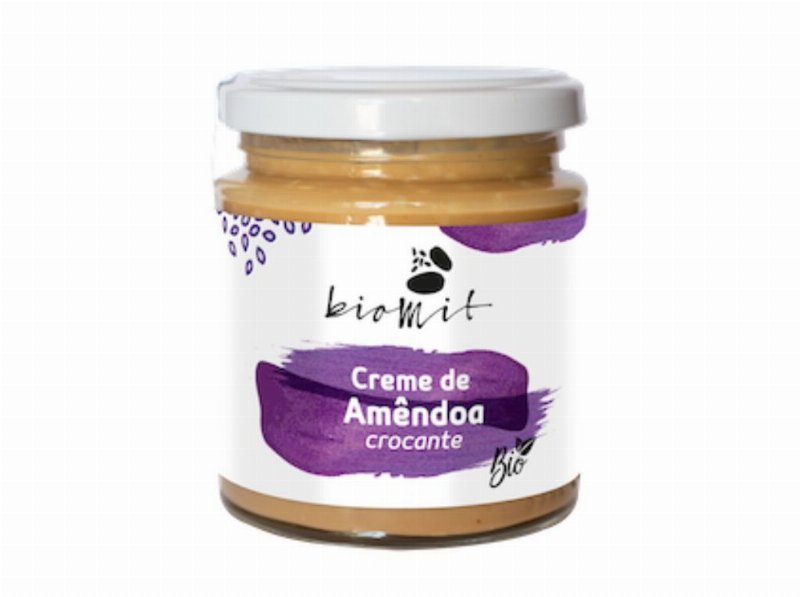Creme De Amêndoa Bio Biomit Crocante 230 g
