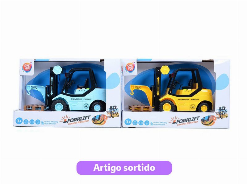 Empilhador De Fricção Com Luz E Som One Two Fun Modelos Sortidos