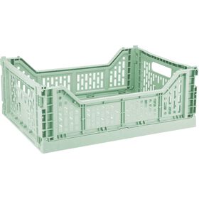 Cesto Dobrável 15 l Verde Kasa