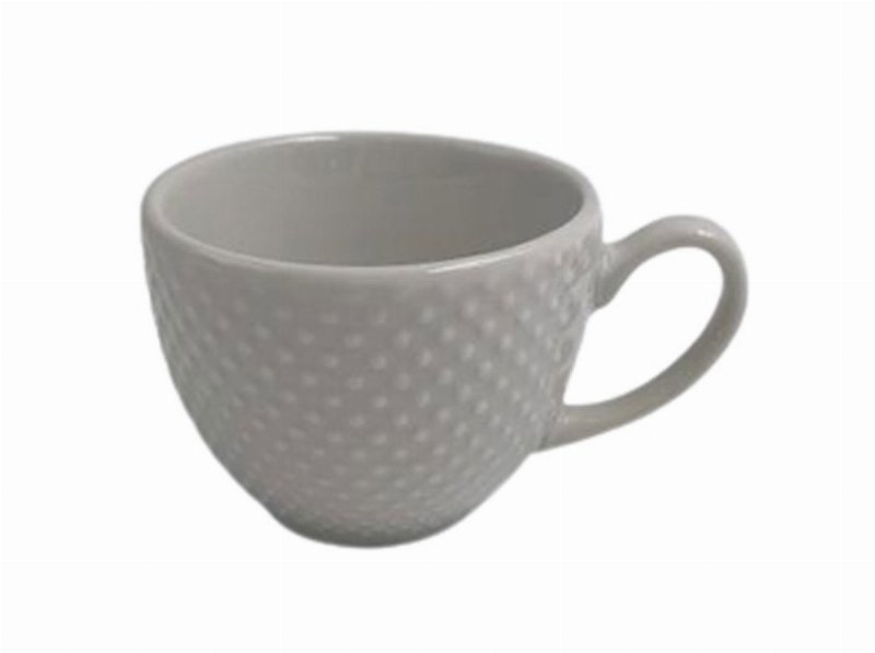 Chávena De Café Dotty Actuel Branco Porcelana 100 ml