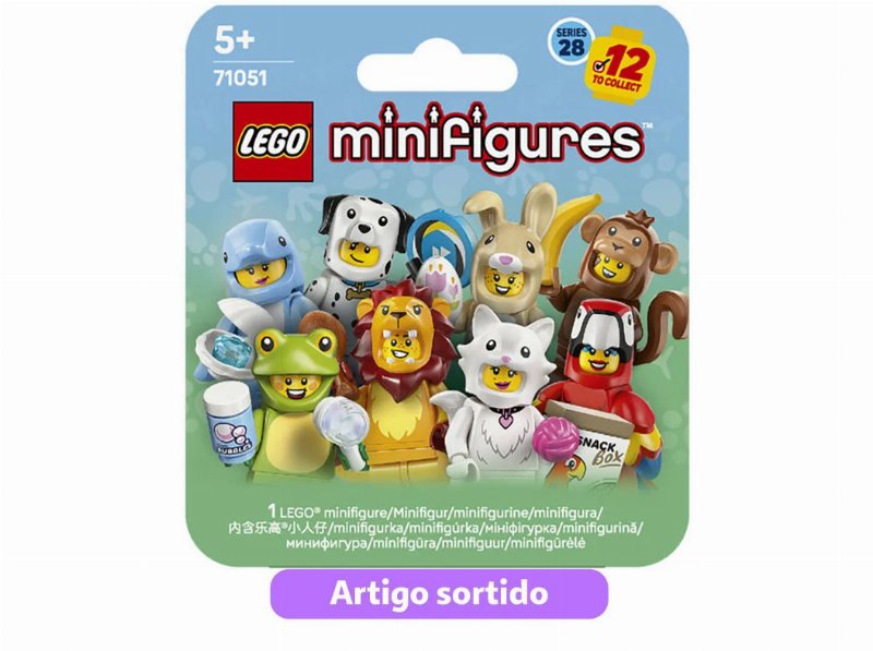 Série De Animais Lego Minifigures 71051 Modelos Sortidos
