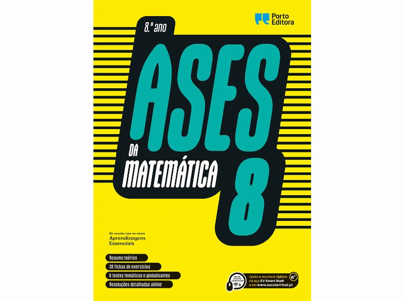 Livro Ases Da Matemática - 8.º