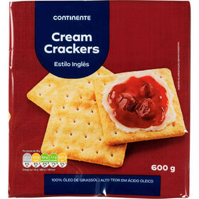 Bolachas Cream Cracker Continente 3 X 200 gr