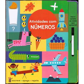 Atividades Com Números - Escreve, Apaga, Repete
