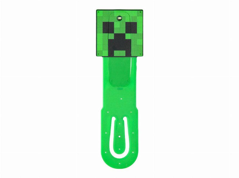 Luz Leitura Minecraft Creeper