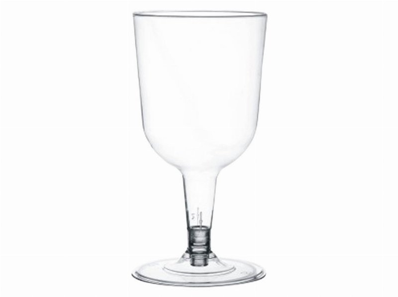 Copos Reutilizáveis Actuel Em Plástico Transparente Pack 4 Unidades 17 cl