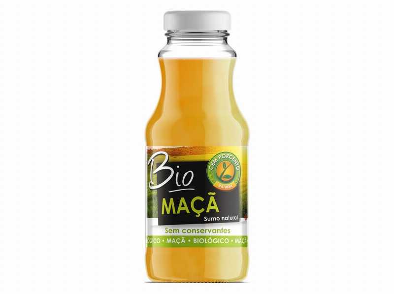 Sumo Cem Porcento Bio Natural De Maçã 200 ml