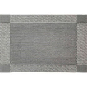 Individual 45X30Cm Pvc Cinza Kasa