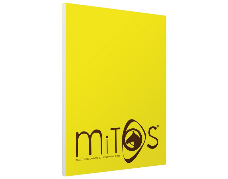 Bloco Papel Desenho A3 Mitos 135 g 25 Folhas