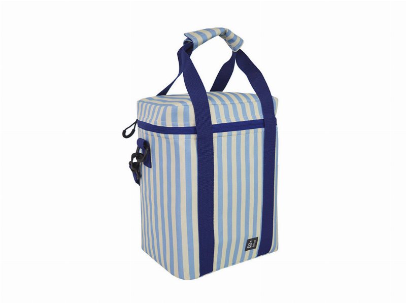 Lancheira Actuel Azul E Branca 10 l