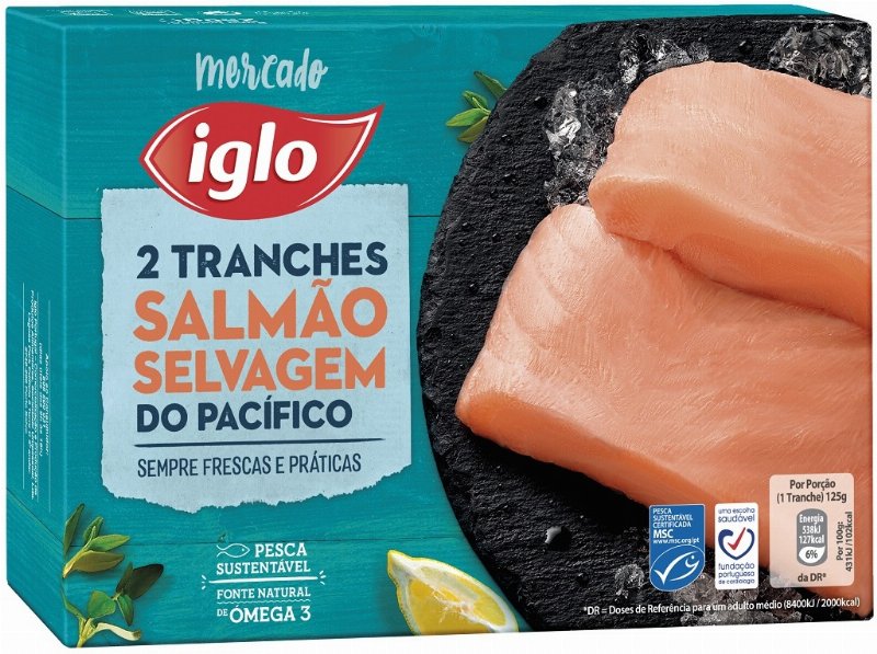 Tranches Iglo Salmão Selvagem 250 g