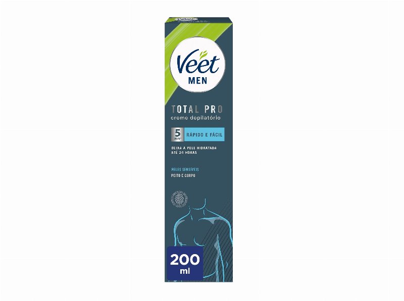 Creme Veet Depilatório Men Pele Sensível 200 ml