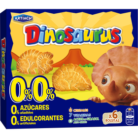 Bolachas Dinossauros Artiach 185 gr (6 Un)