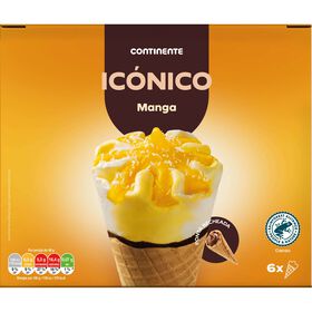 Gelado Icónico Manga Continente 660 ml (6 Un)