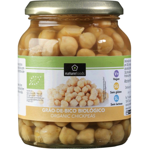 Grão De Bico Sem Glúten Biológico 360 g