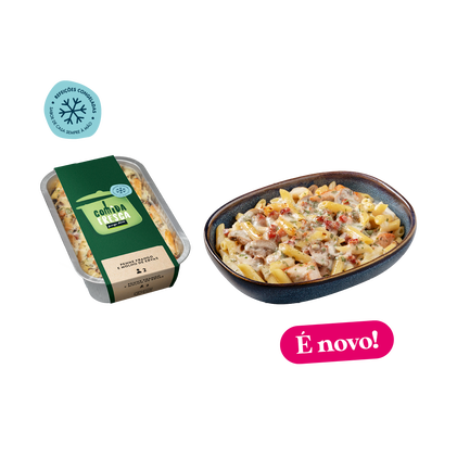 Penne De Frango E Molho De Ervas Congelado Comida Fresca 0.8Kg