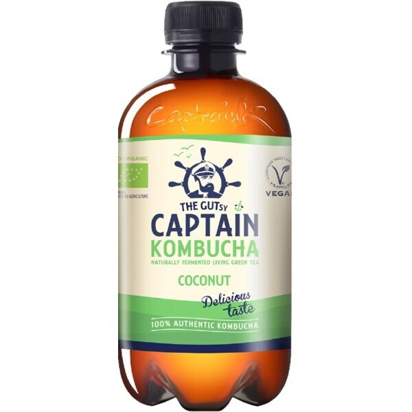 Bebida Chá Fermentado De Coco Biológica 400 ml