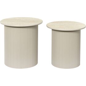 Conjunto De 2 Mesas De Apoio Terra Nova