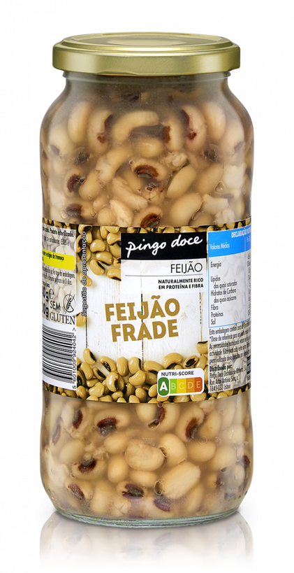 Feijão Frade Cozido Em Frasco Pingo Doce 0.4Kg
