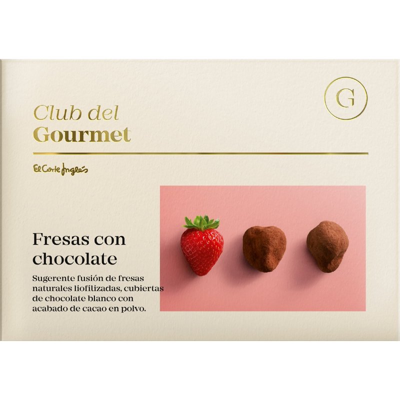 Morangos Cobertos Com Chocolate Branco E Cacau 150 g