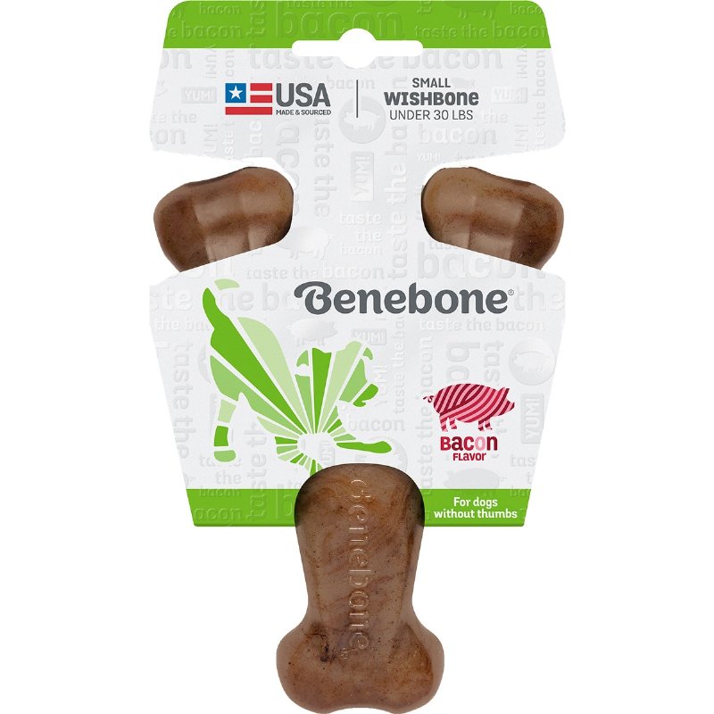 Brinquedo Para Cão Wishbone De Bacon Tamanho S 1 unidade