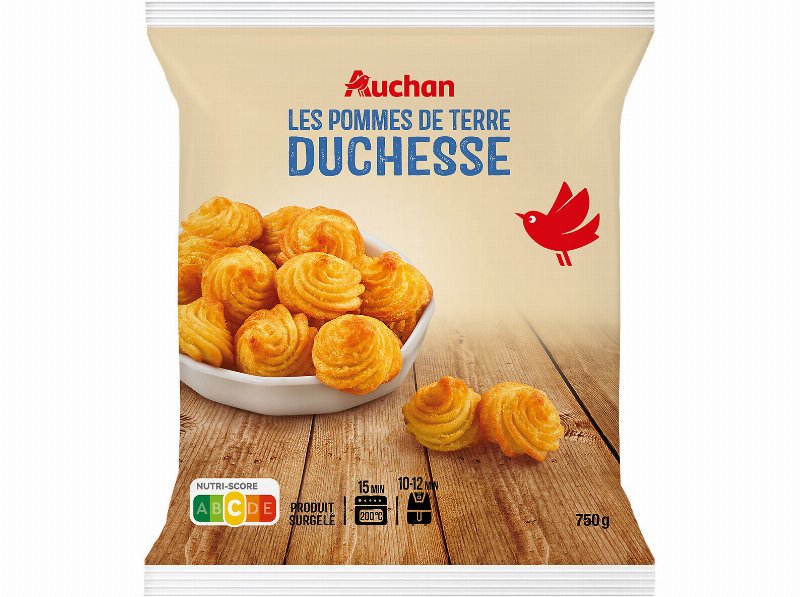 Batatas Auchan Duchesse Para Forno E Airfryer 750 g